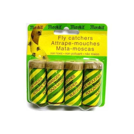 collant attrape mouche par 4