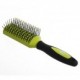 brosse à cheveux rectangle métal