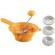 Moulin à légumes plastique grille inox diam 20 cm