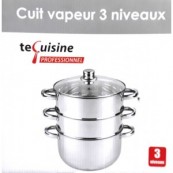 combiné vapeur en inox diam.24