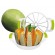 coupe melon ananas