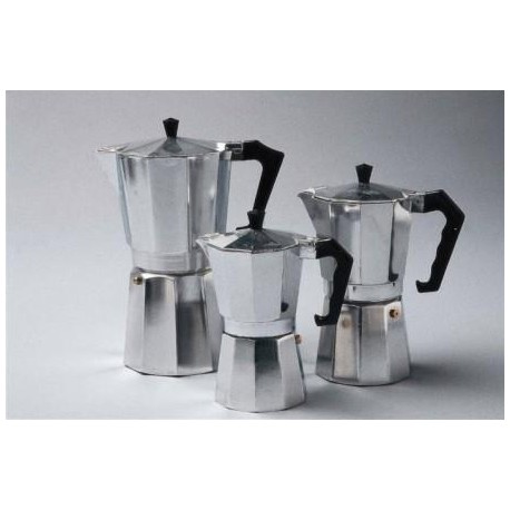 CAFETIERE ITALIENNE INDUCTION 6 TASSES ALUMINIUM