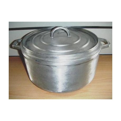 cocotte de 35 cm en fonte d'aluminium