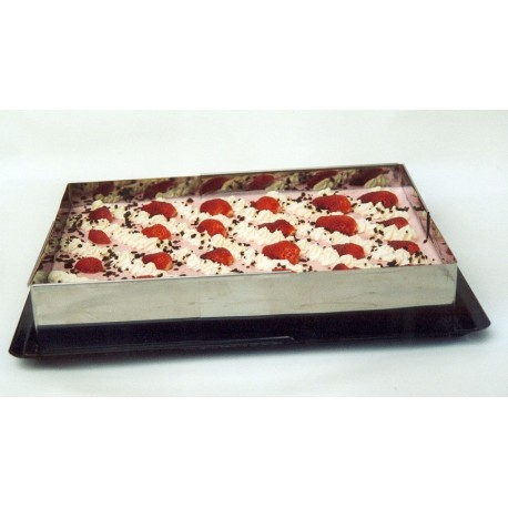 cadre patisserie inox rectangulaire