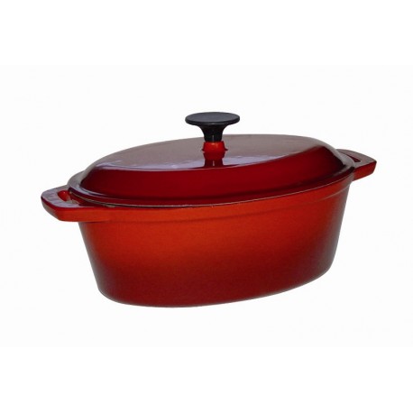 cocotte ovale fonte 33 cm