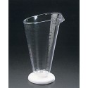 verre mesure en plastique 1/2 litre